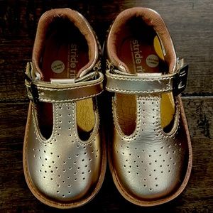 Champagne gold Mary Jane